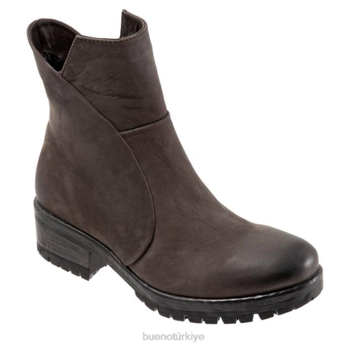 dövmek kadınlar gri nubuk Bueno Footwear TF6T46 bot ayakkabı