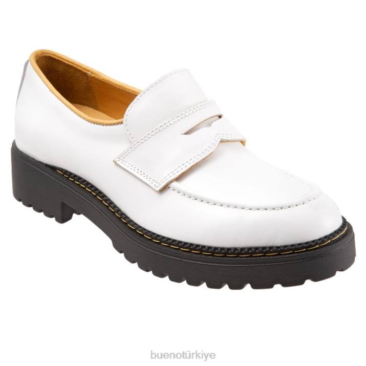 della kadınlar beyaz Bueno Footwear TF6T70 bot ayakkabı