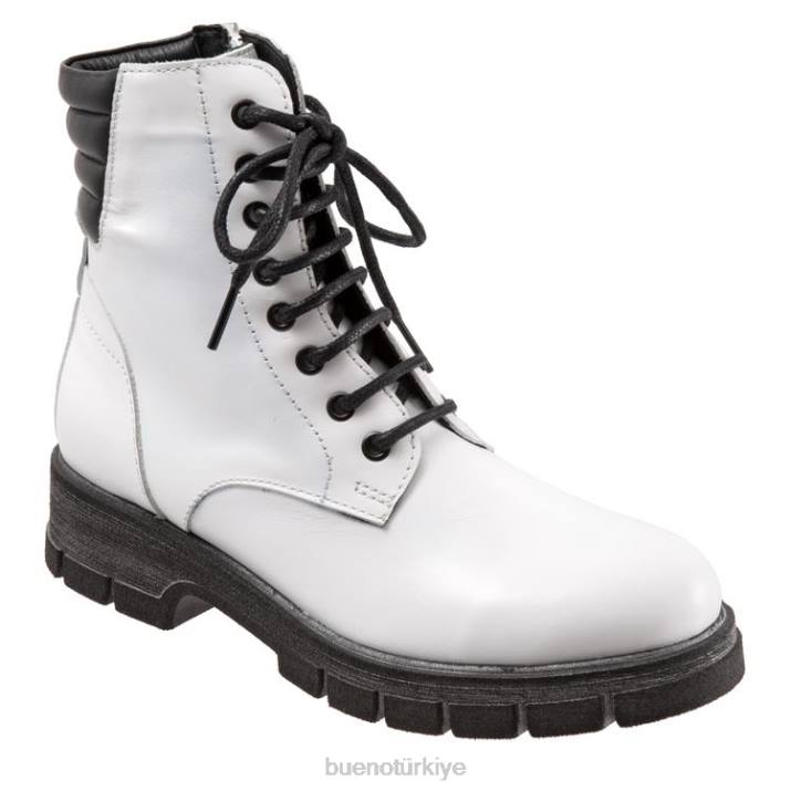 öfkelenmek kadınlar beyaz Bueno Footwear TF6T67 bot ayakkabı