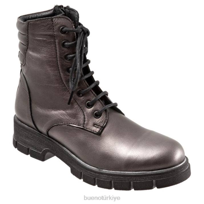öfkelenmek kadınlar çelik metalik Bueno Footwear TF6T65 bot ayakkabı