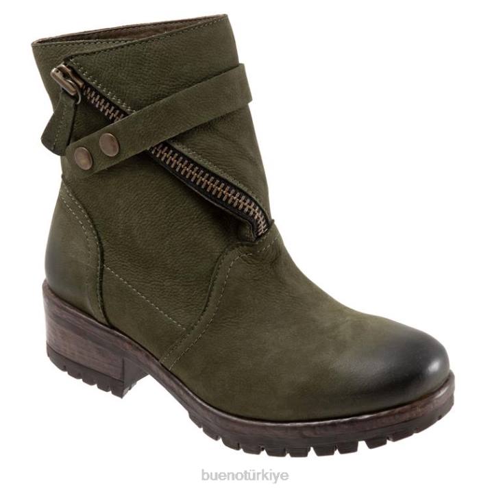 hızlı kadınlar eski haki nubuk Bueno Footwear TF6T45 bot ayakkabı