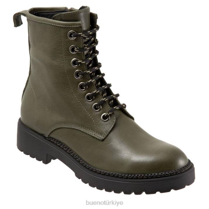 kader kadınlar yeşil haki Bueno Footwear TF6T5 bot ayakkabı