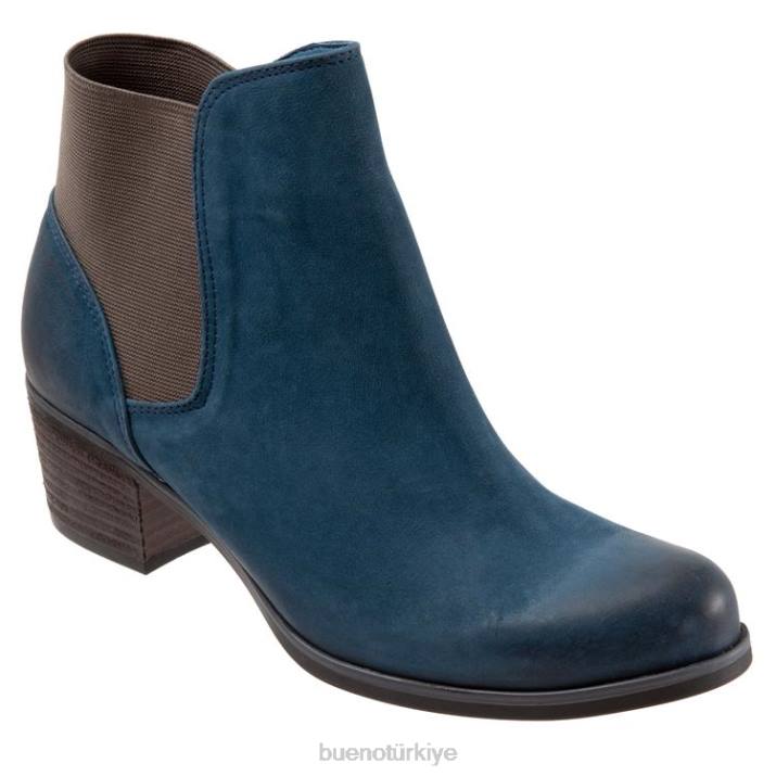 keri kadınlar mavi nubuk Bueno Footwear TF6T76 bot ayakkabı