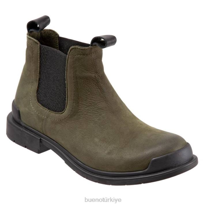 kolay kadınlar haki nubuk Bueno Footwear TF6T72 bot ayakkabı