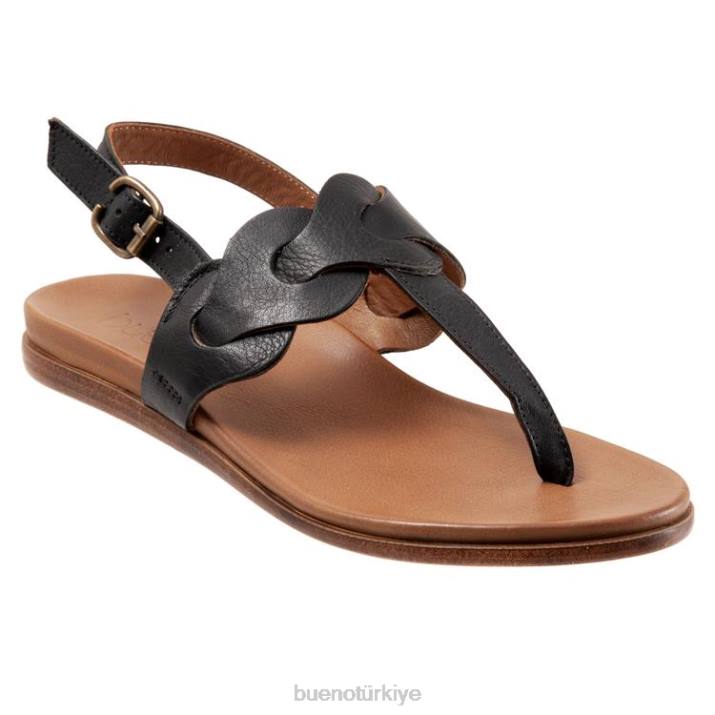 Whitney kadınlar siyah Bueno Footwear TF6T170 daireler