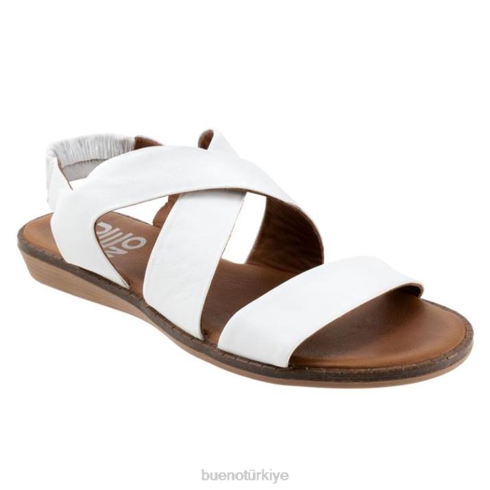 şafak kadınlar beyaz Bueno Footwear TF6T117 daireler