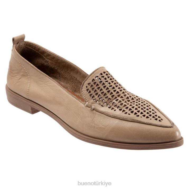 alev alev kadınlar boz kahverengi Bueno Footwear TF6T148 daireler