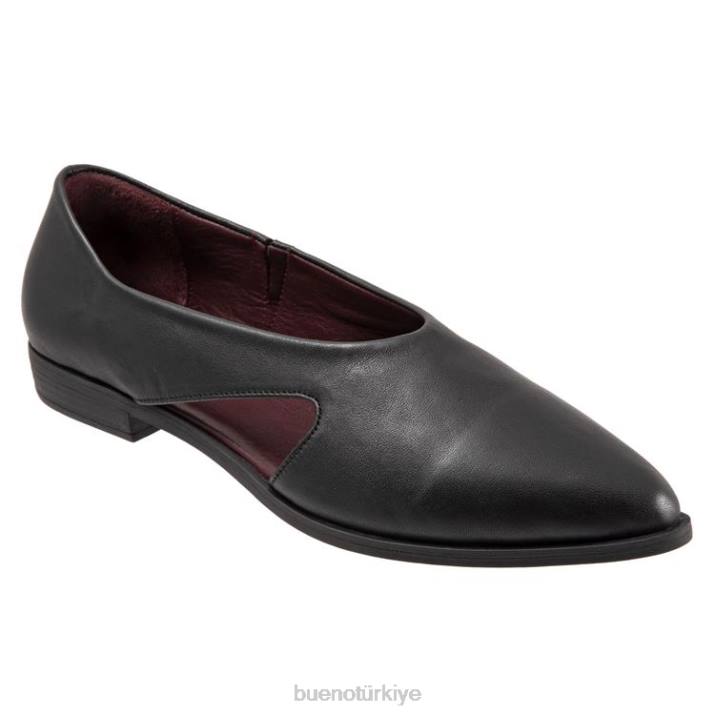 bardot kadınlar siyah Bueno Footwear TF6T149 daireler