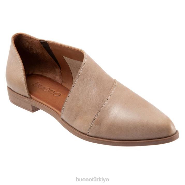 blake kadınlar boz kahverengi Bueno Footwear TF6T191 daireler