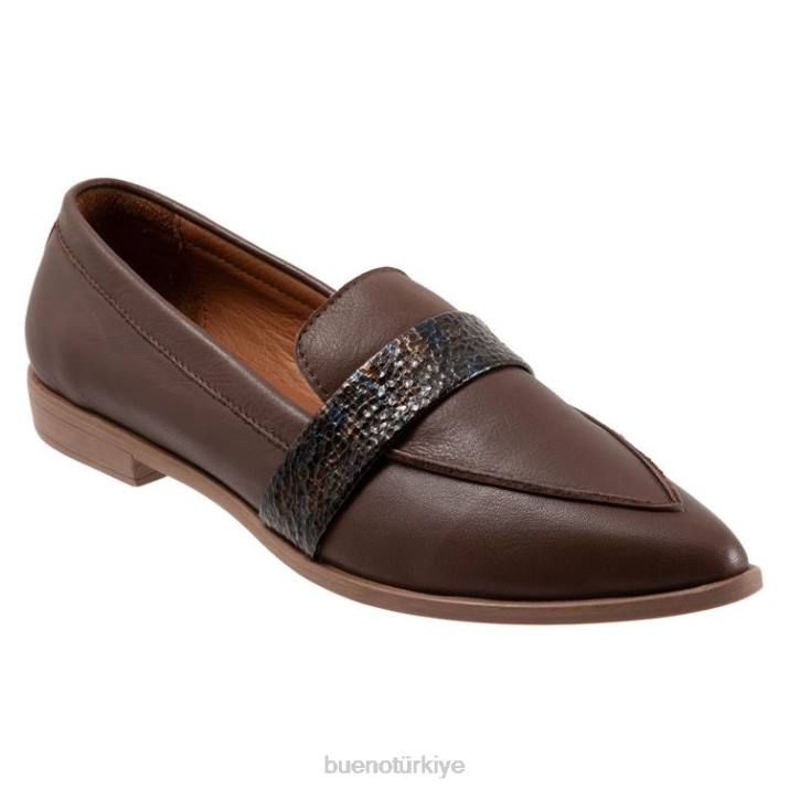 bristol kadınlar Kahve Bueno Footwear TF6T146 daireler