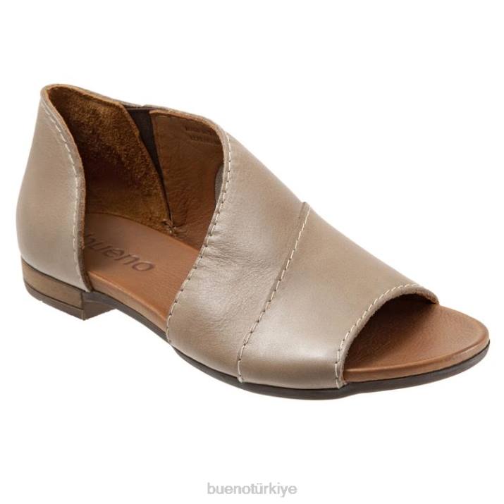 bronzlaştırıcı kadınlar açık gri Bueno Footwear TF6T244 daireler