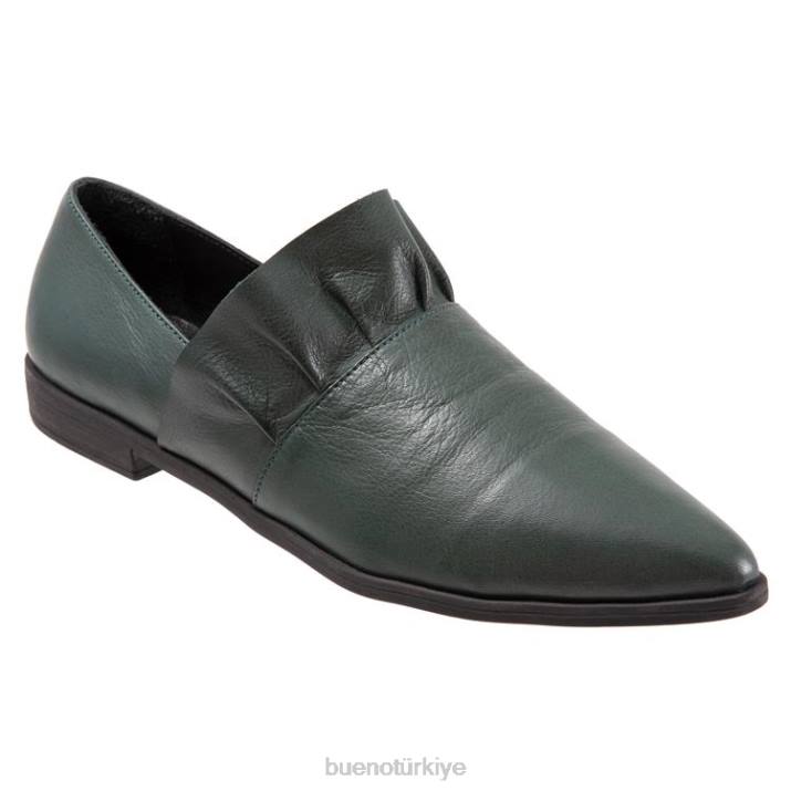burcu kadınlar Avcı yeşili Bueno Footwear TF6T188 daireler