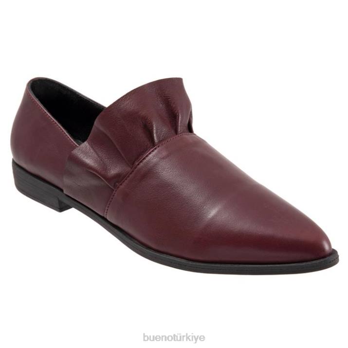 burcu kadınlar merlot Bueno Footwear TF6T190 daireler