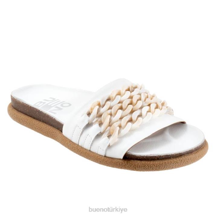 emelia kadınlar beyaz Bueno Footwear TF6T94 daireler