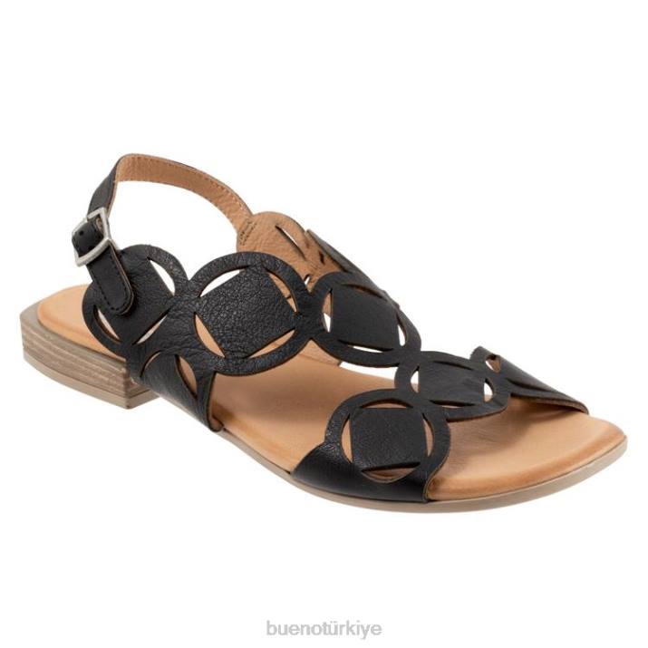 nisan kadınlar siyah Bueno Footwear TF6T99 daireler