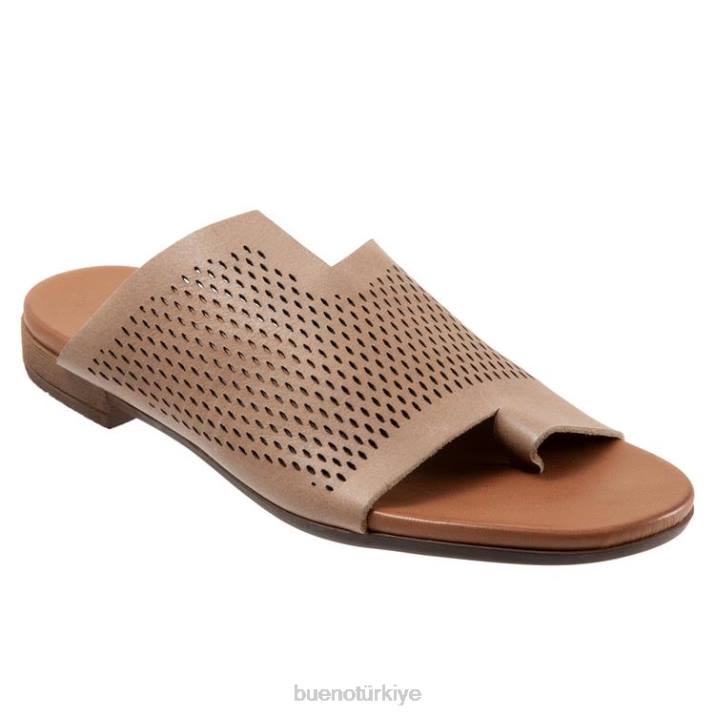 tül perf kadınlar bej Bueno Footwear TF6T245 daireler