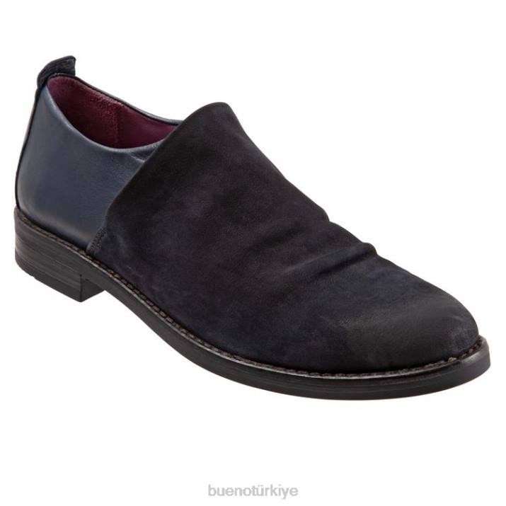 tutku kadınlar lacivert nubuk Bueno Footwear TF6T265 daireler