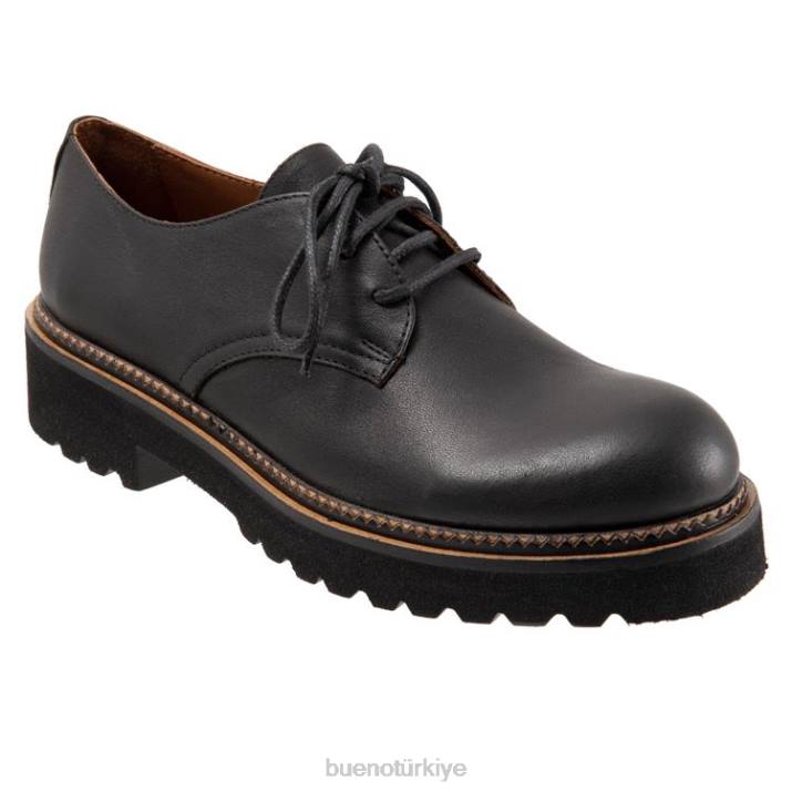ve ben kadınlar siyah Bueno Footwear TF6T214 daireler