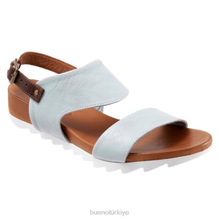 fara kadınlar toz mavi Bueno Footwear TF6T353 sandalet