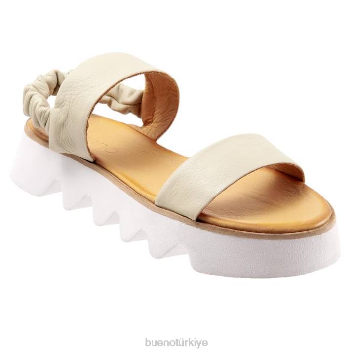 gökyüzü kadınlar bambu Bueno Footwear TF6T368 sandalet