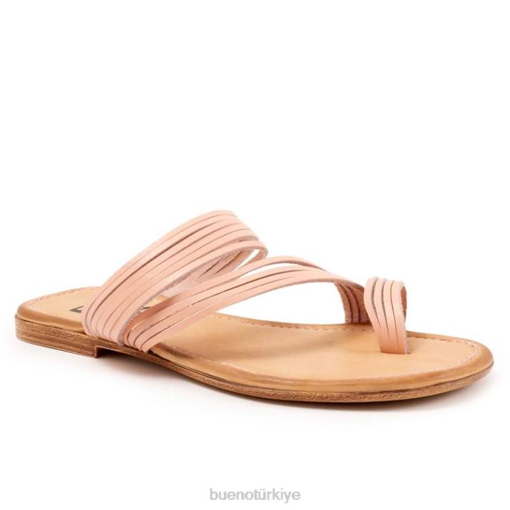 val kadınlar somon Bueno Footwear TF6T345 sandalet