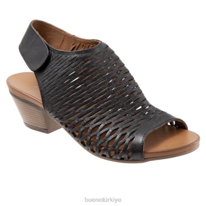 dantelli kadınlar siyah Bueno Footwear TF6T308 topuklu
