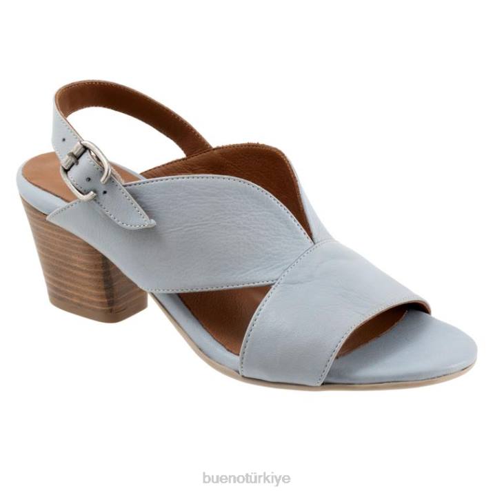 Şeker kadınlar toz mavi Bueno Footwear TF6T318 topuklu