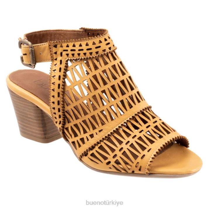 şekerleme kadınlar hardal Bueno Footwear TF6T319 topuklu