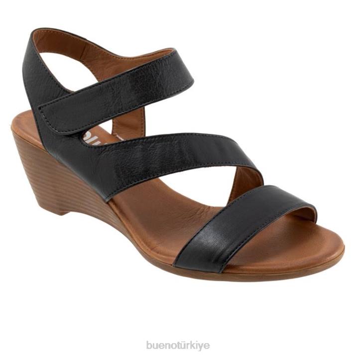 gül kadınlar siyah Bueno Footwear TF6T278 topuklu