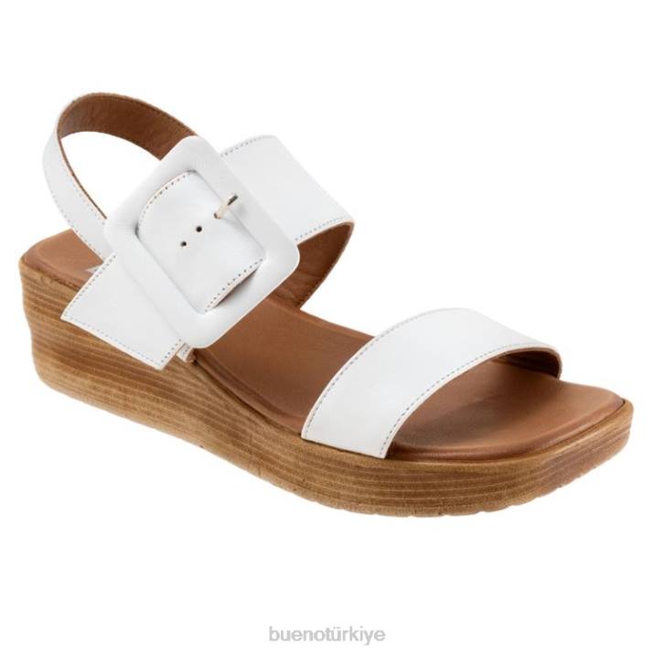 marcia kadınlar beyaz Bueno Footwear TF6T298 topuklu