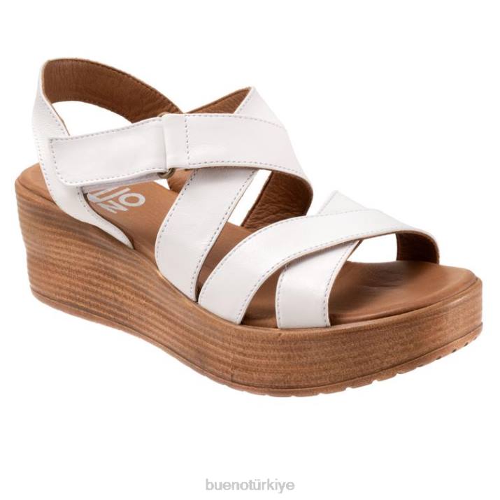 nadya kadınlar beyaz Bueno Footwear TF6T290 topuklu