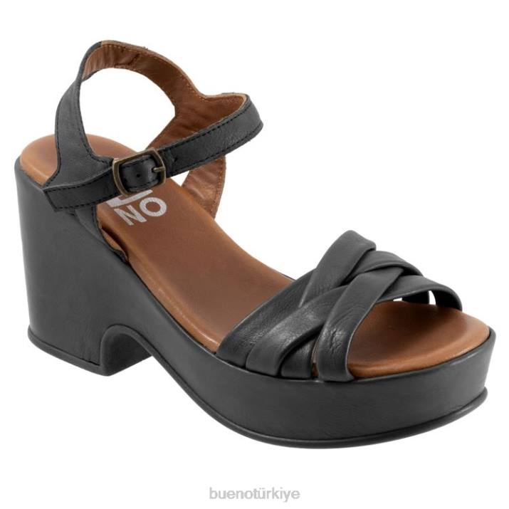 sasha kadınlar siyah Bueno Footwear TF6T281 topuklu